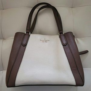 Kate Spade, PursJackson medium triple compartment satchel, neutral multi, medium